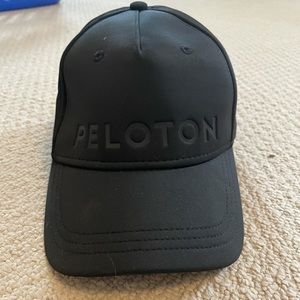 Peloton Black on Black Logo Hat
